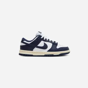 NIKE  DUNK LOW VINTAGE MIDNIGHT NAVY