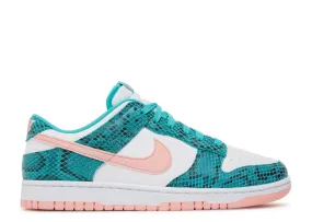 Nike Dunk Low Washed Teal Snakeskin (Wilmington Location)