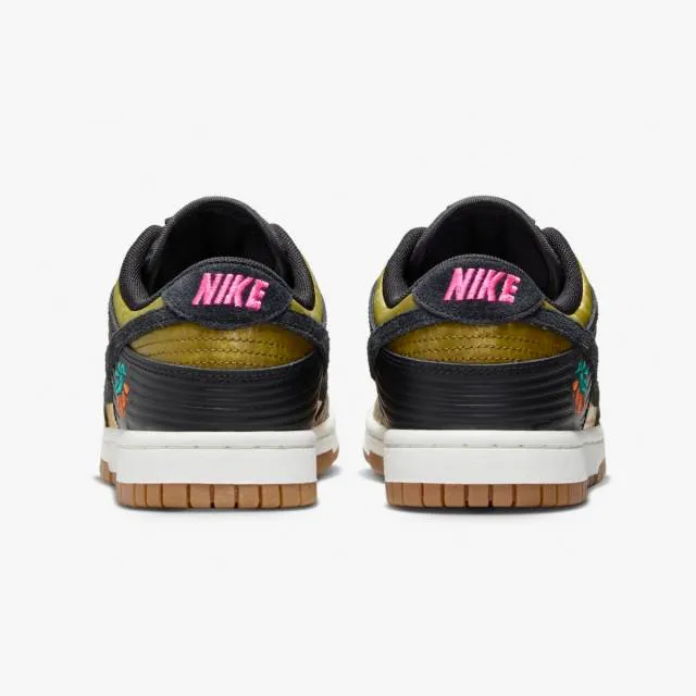 Nike Women's Dunk Low (Dia De Muertos/ Gold/ Black/ Khak...