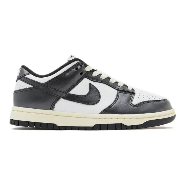 Nike Women's Dunk Low (Vintage Panda/ White/ Black/ Coco...