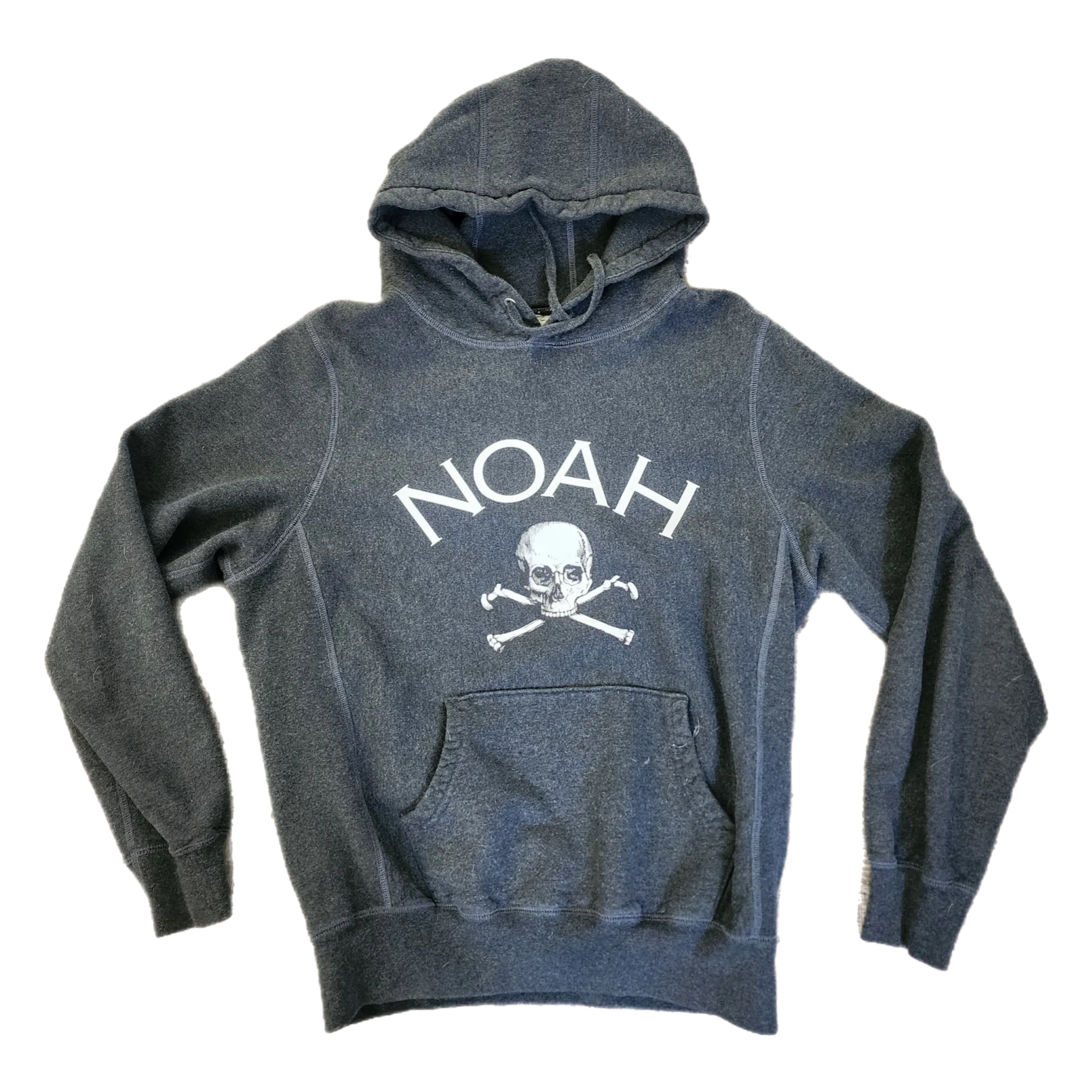 Noah Jolly Roger Grey Hoodie - Size Medium