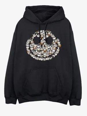 NW2 Nightmare Before Christmas Faces Adult Hoodie | Men | George at ASDA