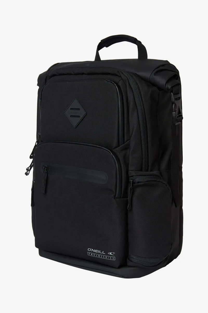 O'Neill Odyssey Trvlr 37L Backpack-Black