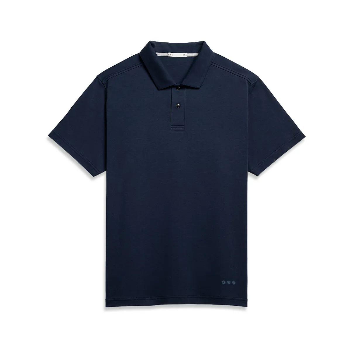 O.N.S   Bennett Cotton Interlock Polo Navy