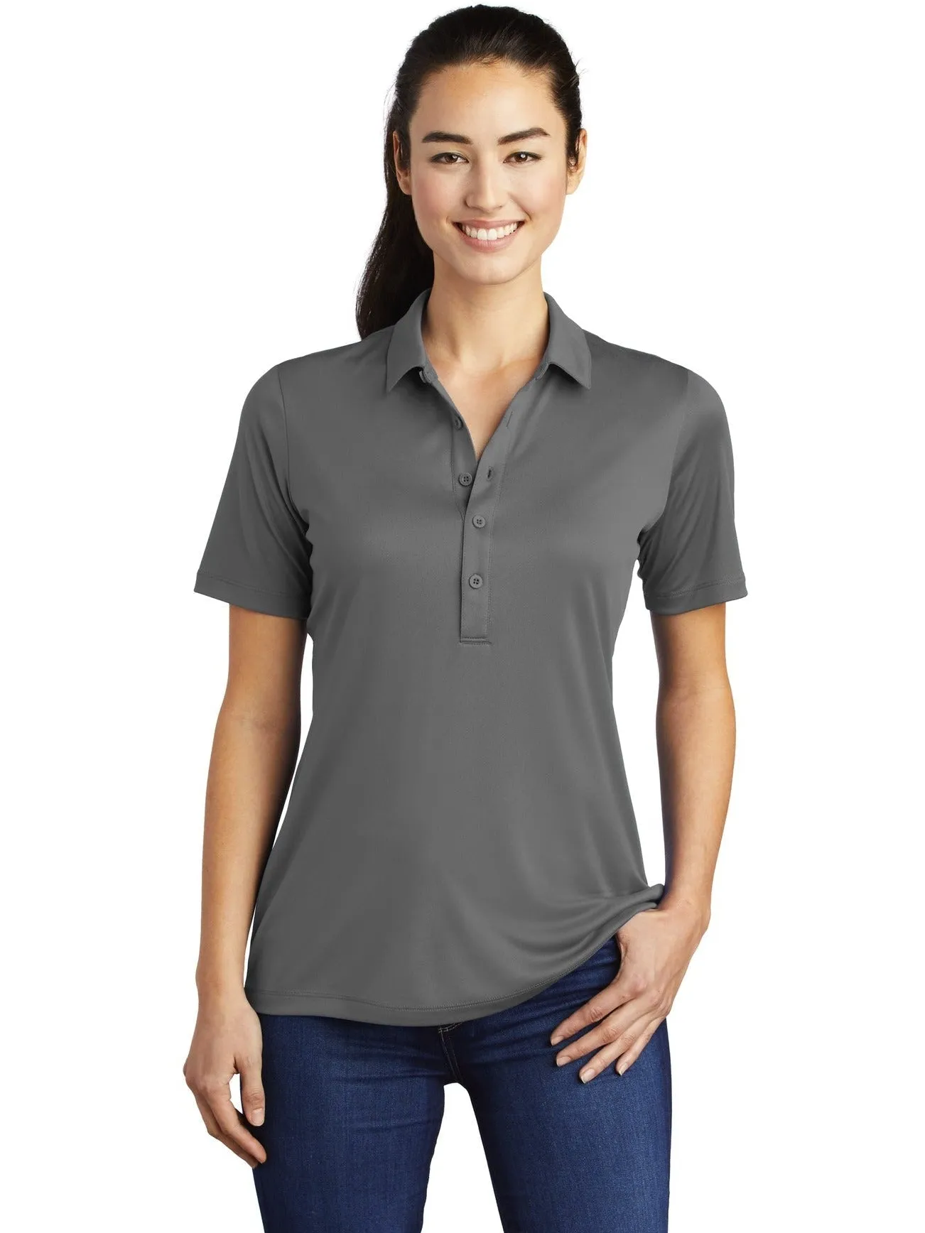 OUTLET-Sport-TekLadies Posi-UVPro Polo