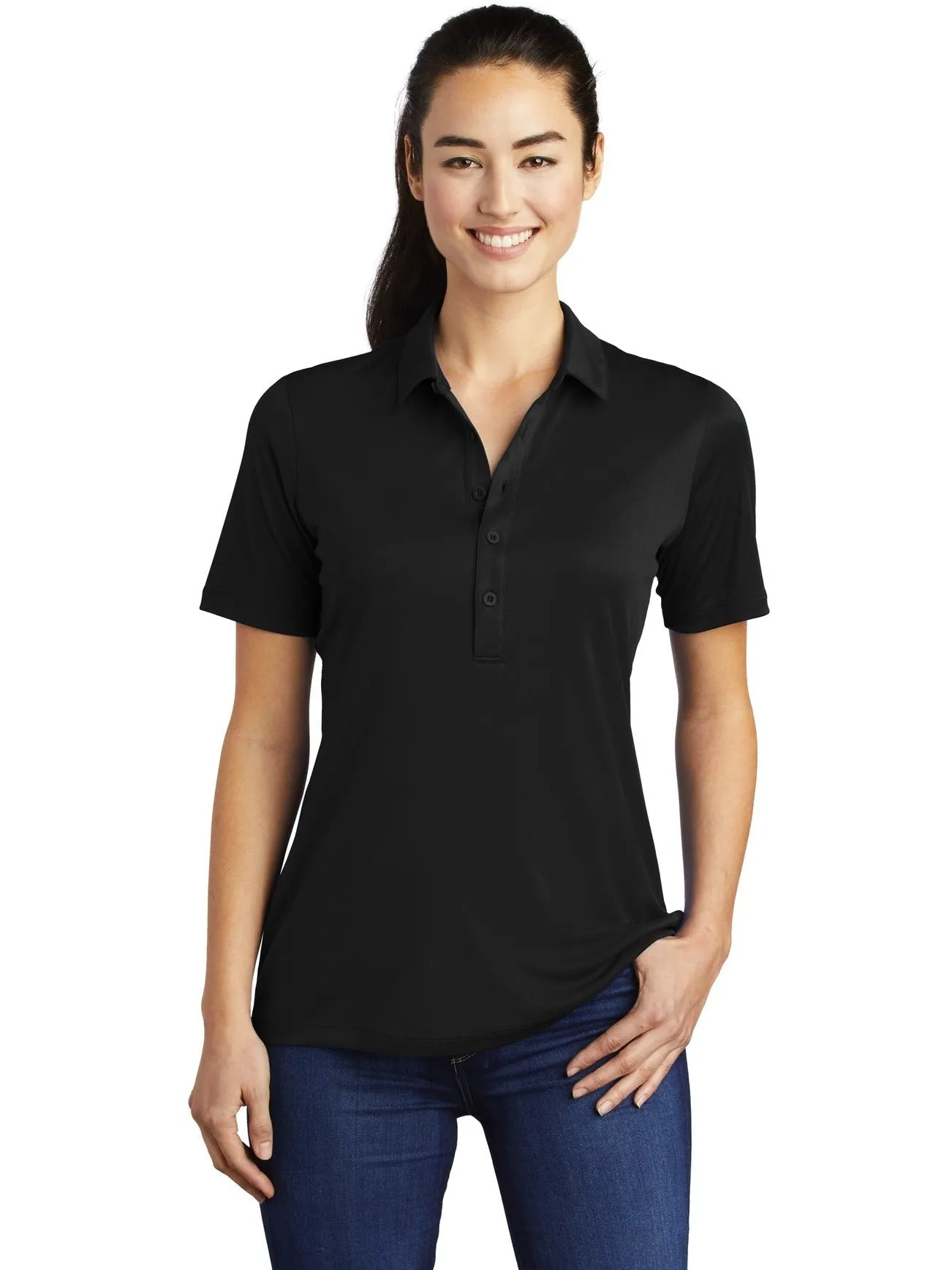 OUTLET-Sport-TekLadies Posi-UVPro Polo