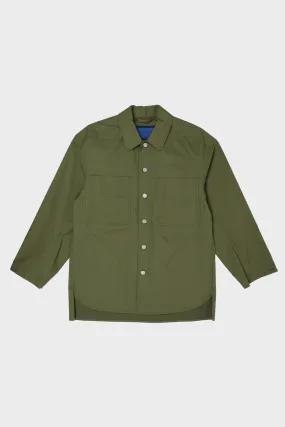 Paper Shirting Jacket - Khaki