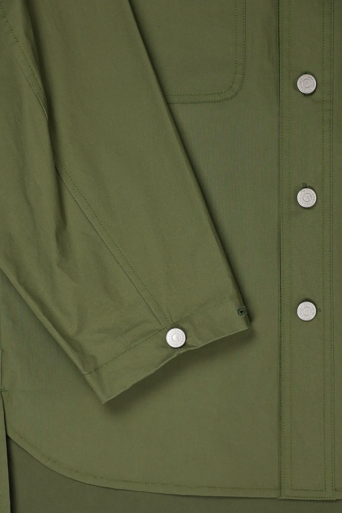 Paper Shirting Jacket - Khaki