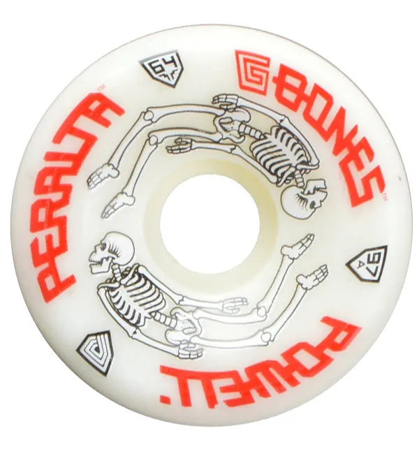 Powell Peralta G Bones 97A 64mm Skateboard Wheels