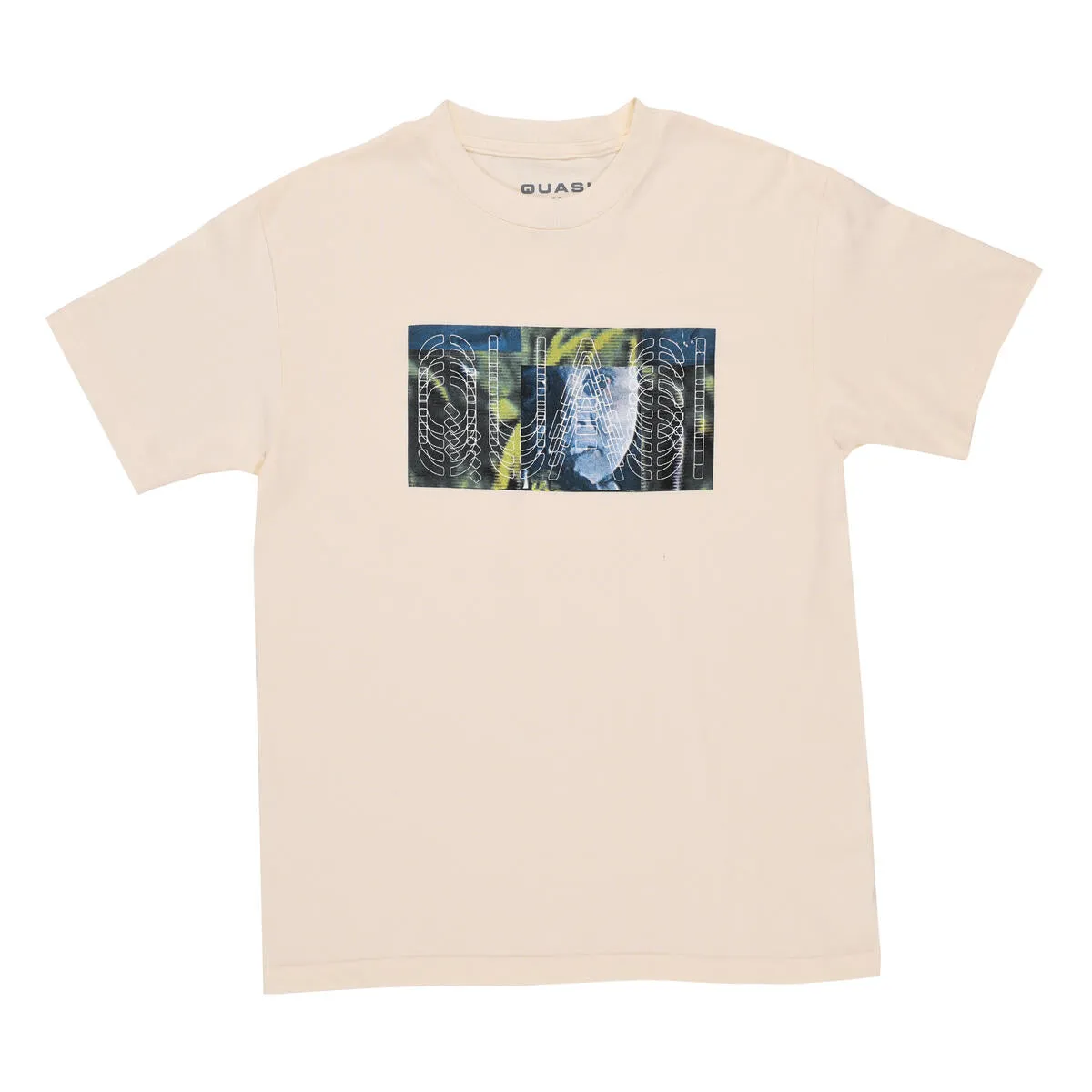 QUASI SKATEBOARDS SCANNER TEE CREAM