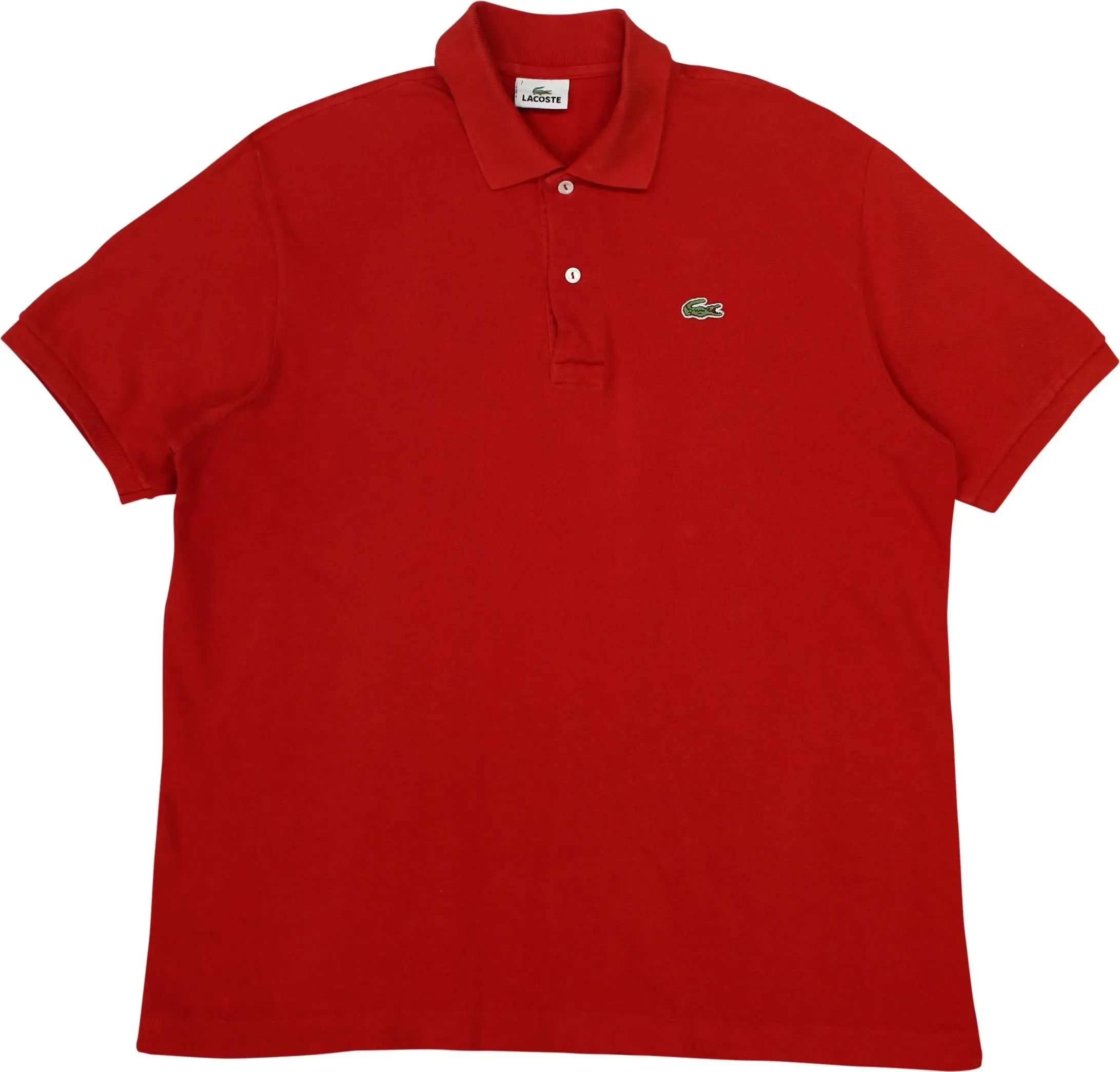 Red Polo Shirt by Lacoste | ThriftTale