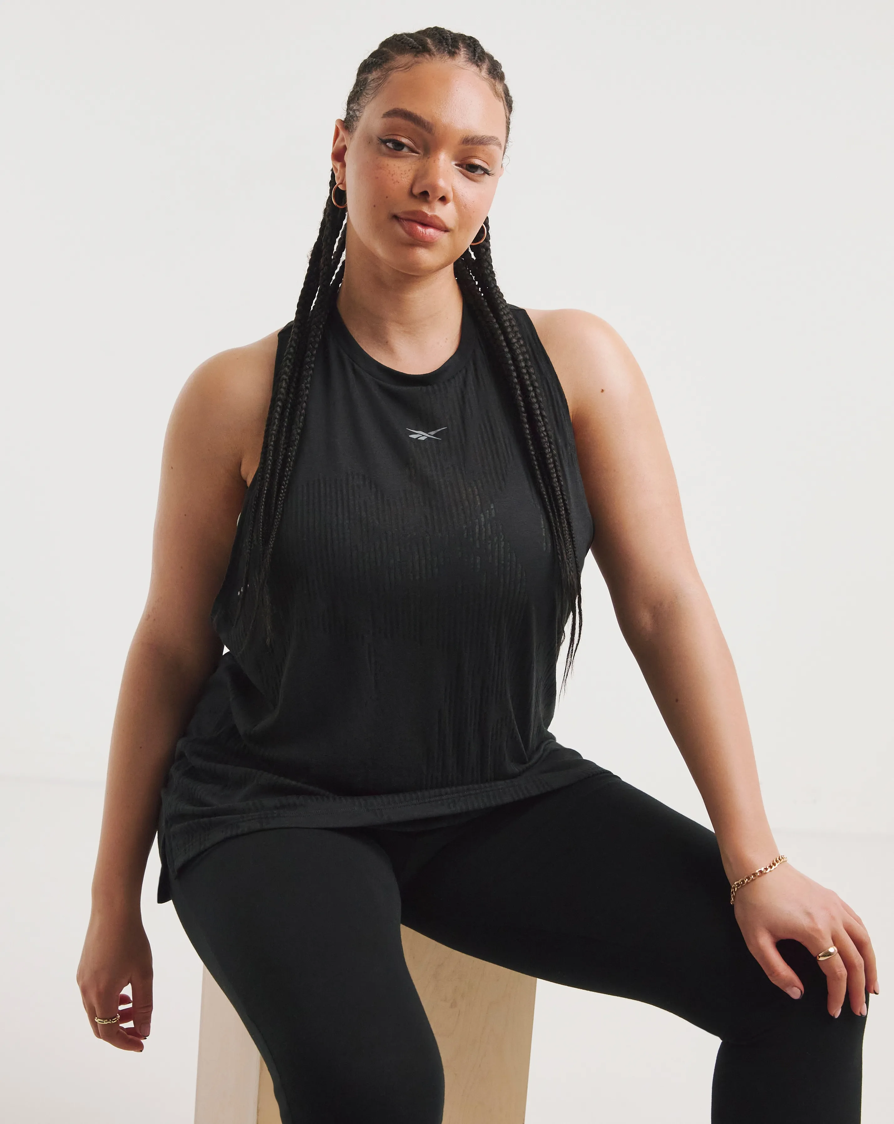 Reebok Burnout Tank | Simply Be