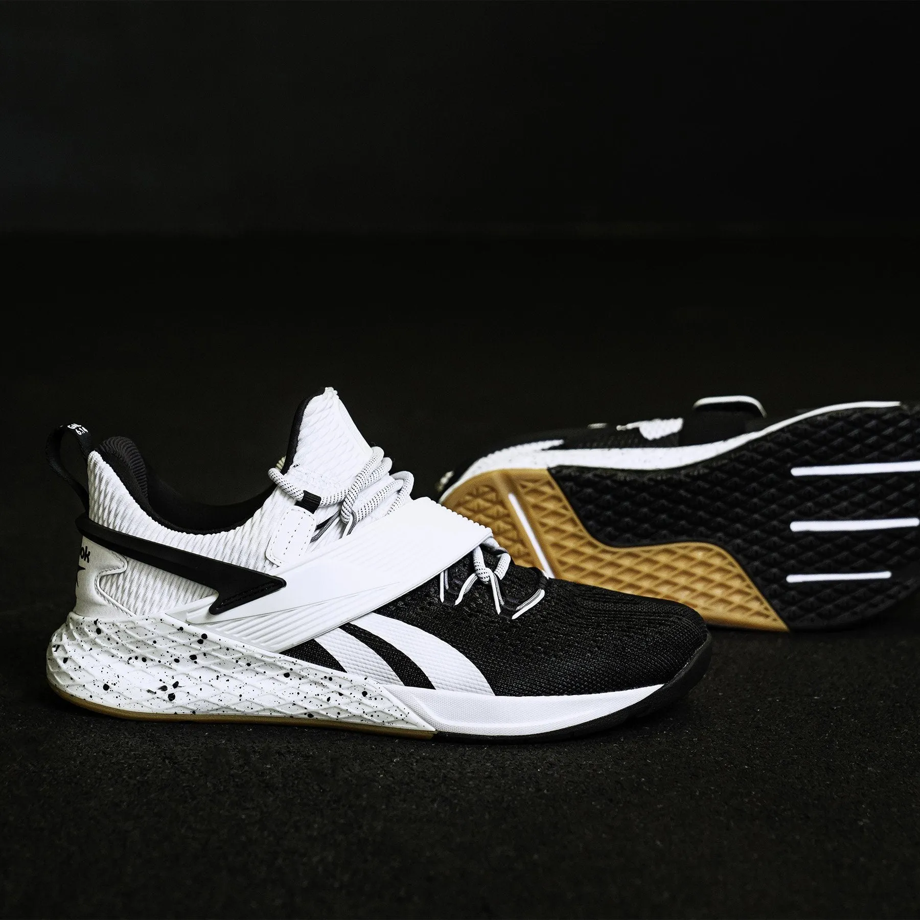 Reebok - Nano X Froning - Men's - BLACK/WHITE/REEBOK LEE