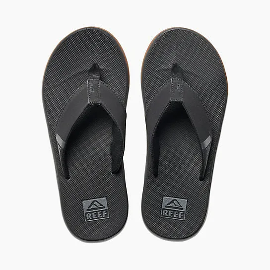 Reef Fanning Low Men's Sandals with bottle opener - Black - Black Tan - Grey blue