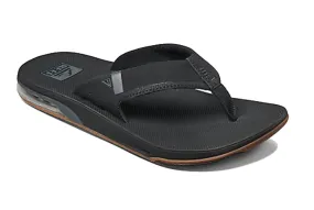 Reef Fanning Low Men's Sandals with bottle opener - Black - Black Tan - Grey blue