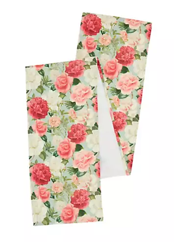 RHS Rose Garden Indoor/ Outdoor Table Runner | Kaleidoscope