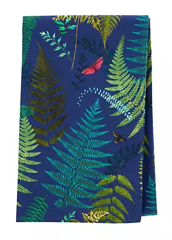 RHS Woodland Fern 100% Cotton Indoor/ Outdoor Table Cloth | Kaleidoscope