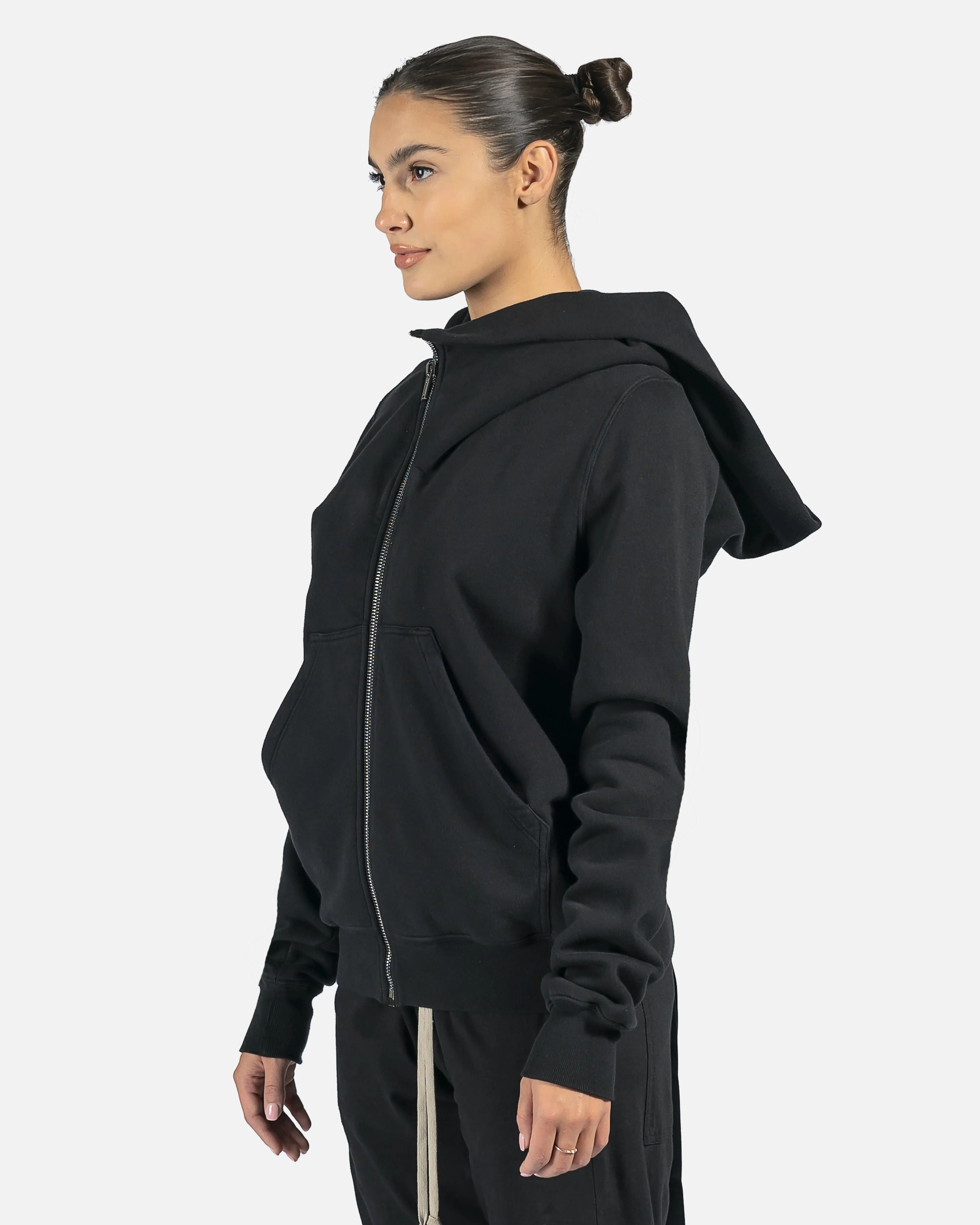 Rick Owens DRKSHDW Mountain Hoodie in Black