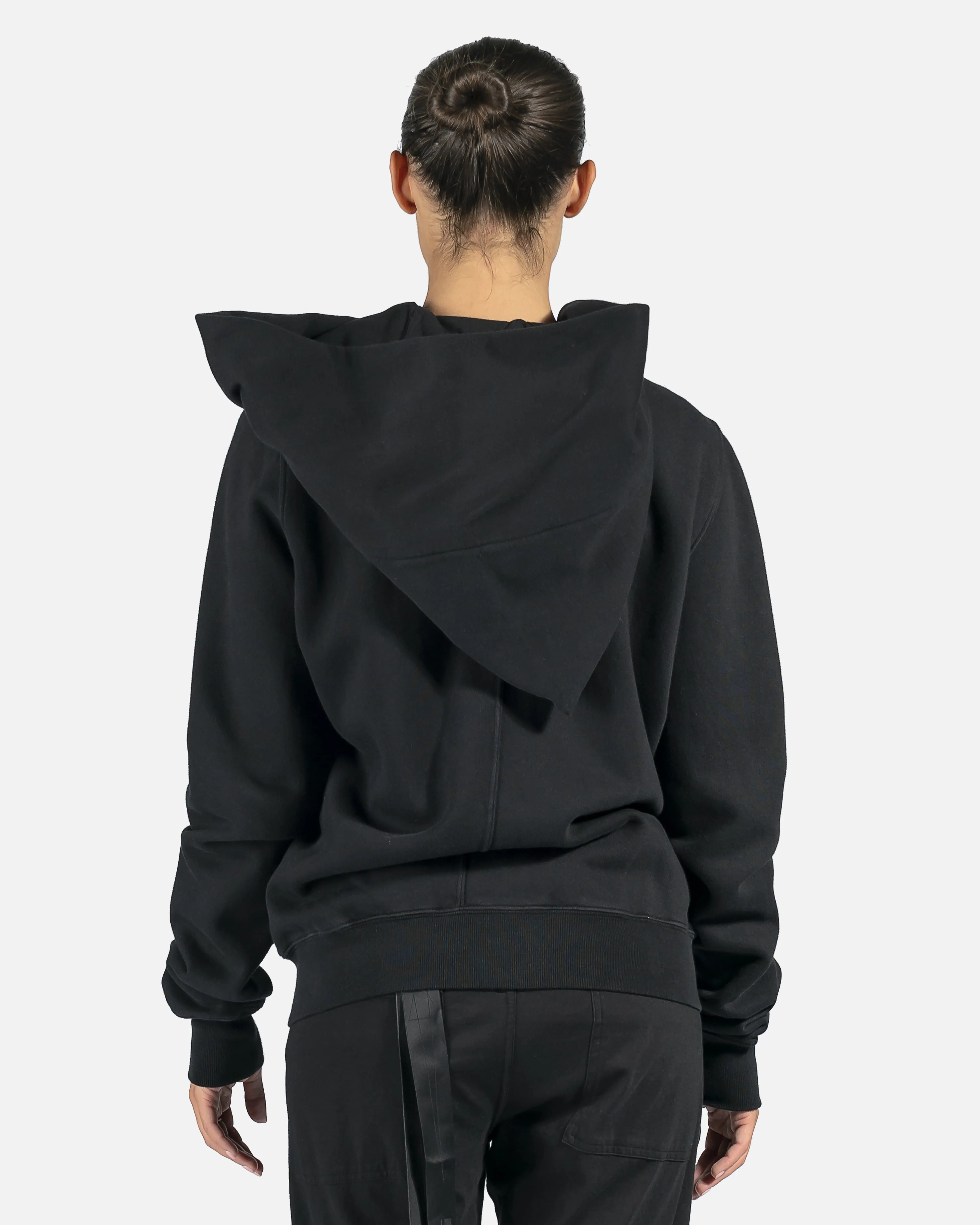 Rick Owens DRKSHDW Mountain Hoodie in Black