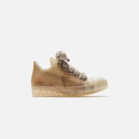 Rick Owens WMNS Scarpe Pelle Low Sneakers - Natural / Clear