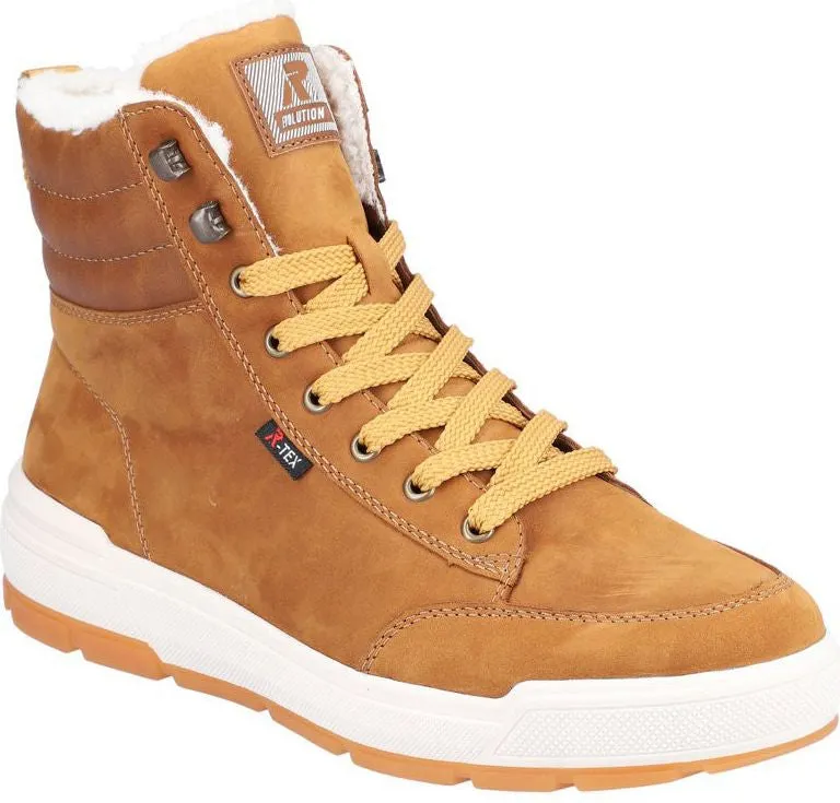 Rieker Tan Warm Lined Boot