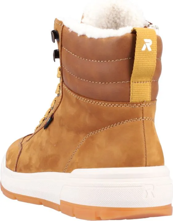 Rieker Tan Warm Lined Boot