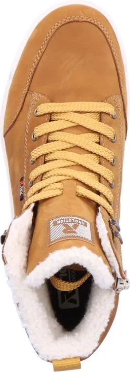 Rieker Tan Warm Lined Boot