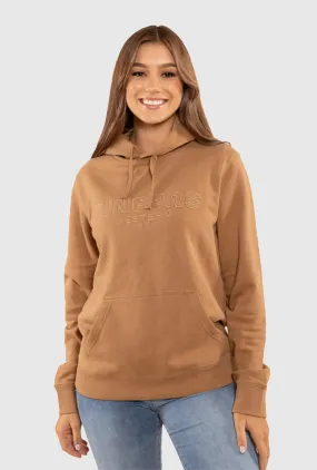 Ringers Western Haven Women's Hoodie - Tawny Brown