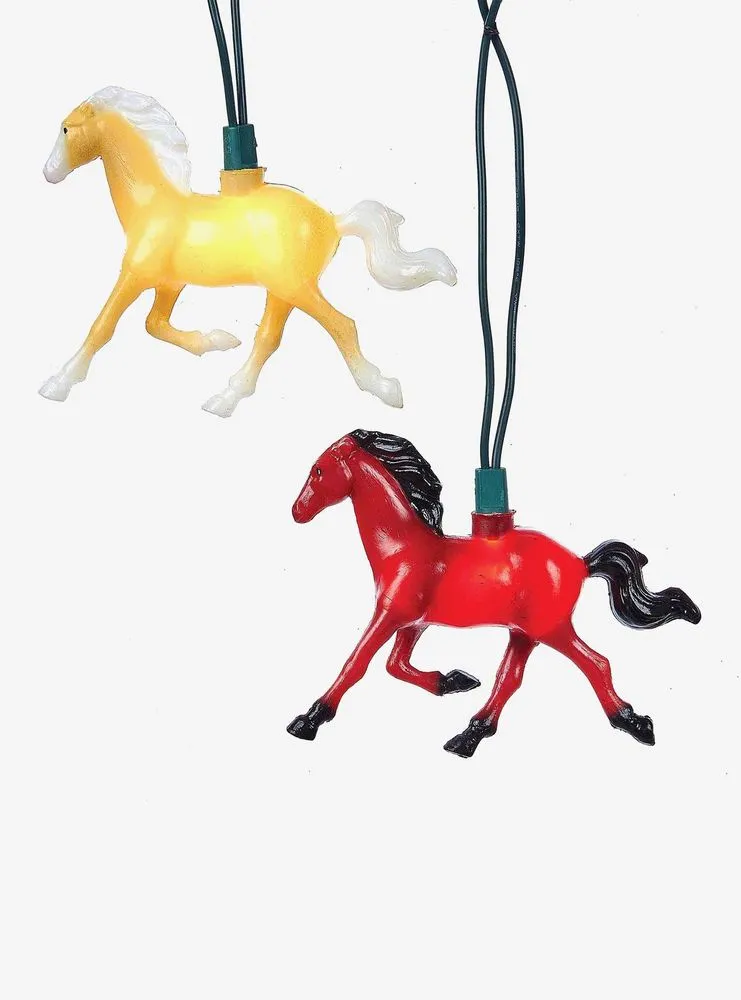 Running Horse Indoor And Outdoor Light Set