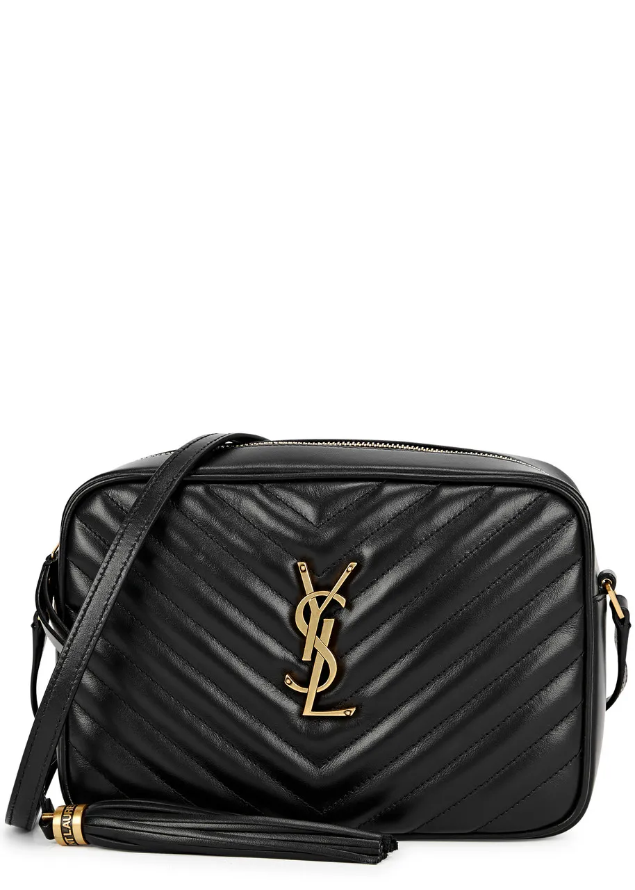 SAINT LAURENT Lou leather cross-body bag -                         -                     -                