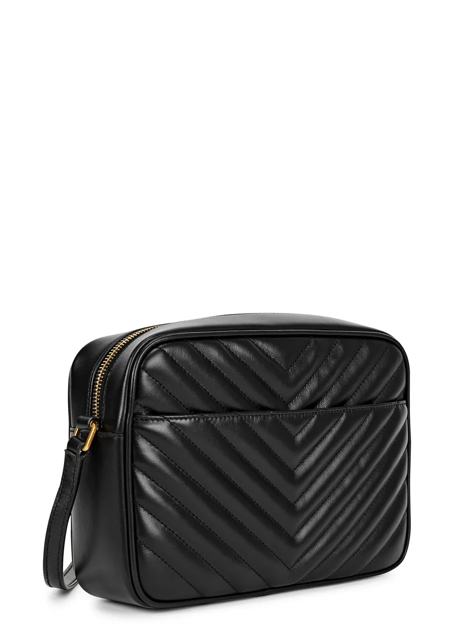 SAINT LAURENT Lou leather cross-body bag -                         -                     -                