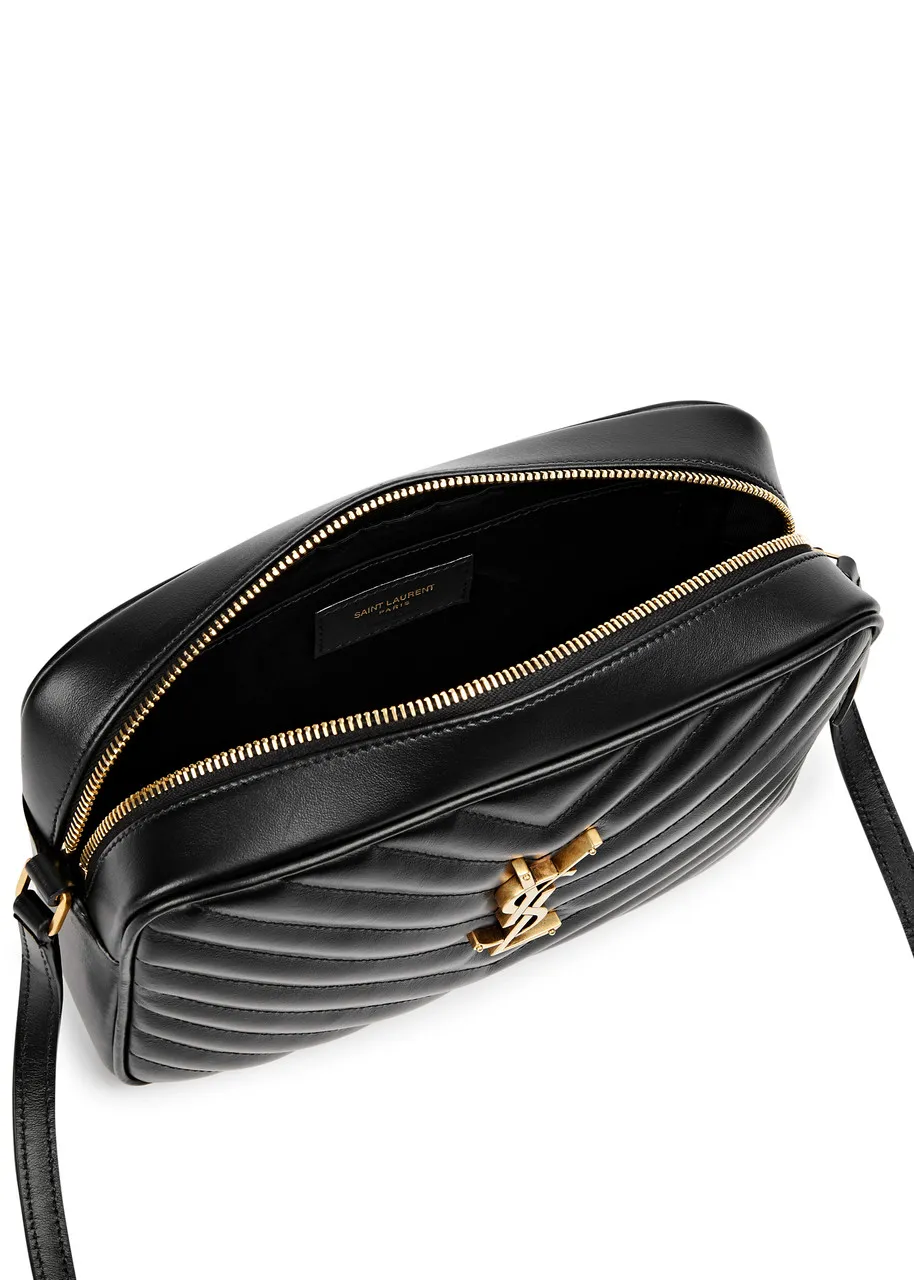 SAINT LAURENT Lou leather cross-body bag -                         -                     -                