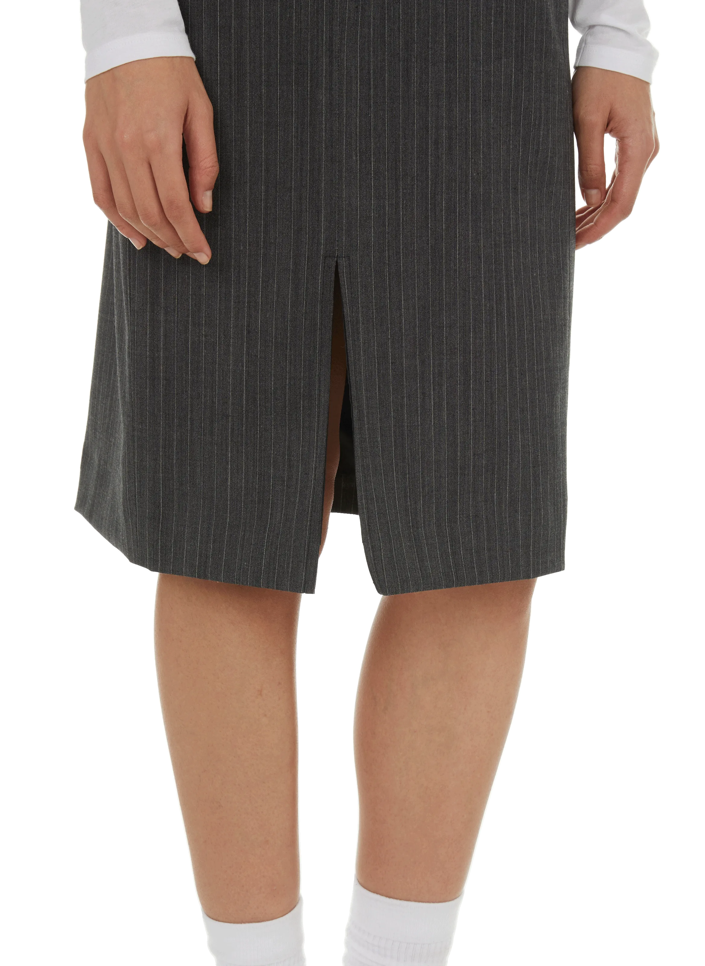 Saison 1865  Striped skirt - Grey