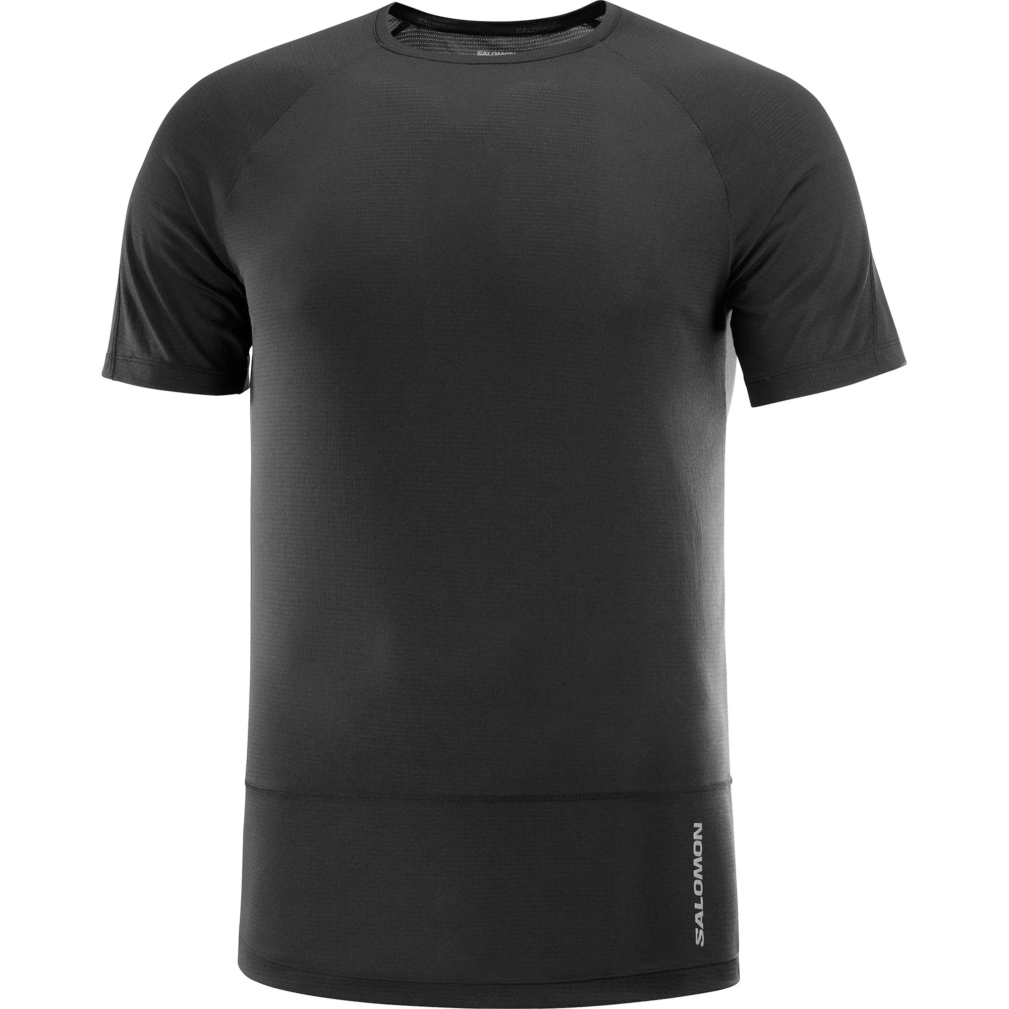 Salomon Men's Cross Run Tee Deep Black | Buy Salomon Men's Cross Run Tee Deep Black here | Outnorth