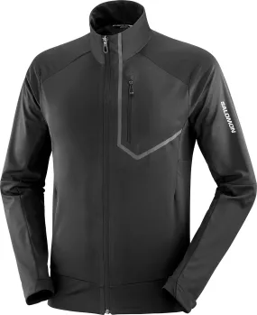 Salomon Men's GORE-TEX Infinium Windstopper Pro Jacket Deep Black | Buy Salomon Men's GORE-TEX Infinium Windstopper Pr