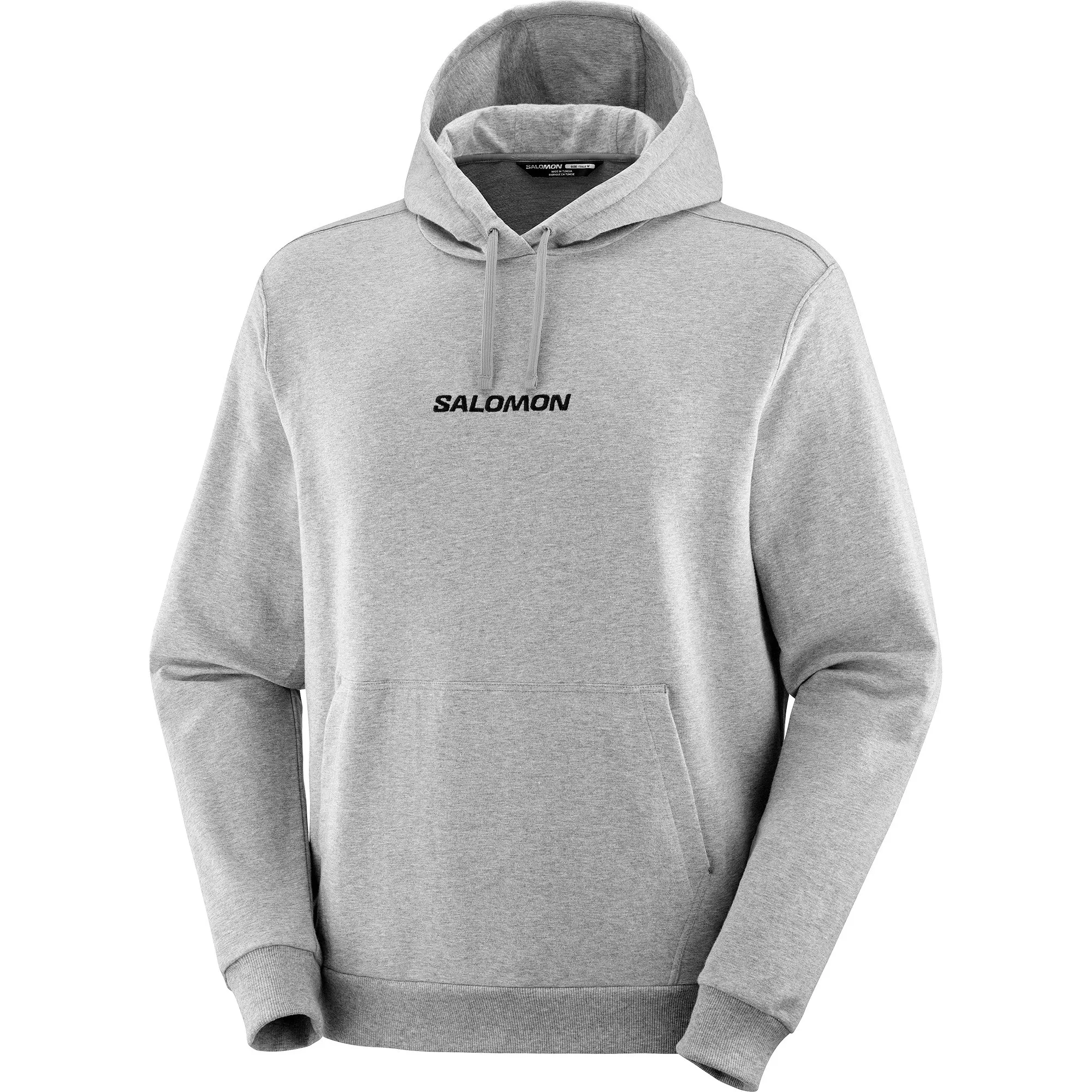 Salomon Men's Logo Pull Over Heather Grey | Buy Salomon Men's Logo Pull Over Heather Grey here | Outnorth