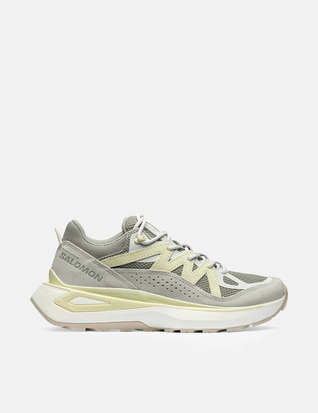 Salomon Odyssey ELMT Low Trainers - Shadow/Metal/Aloe Wash