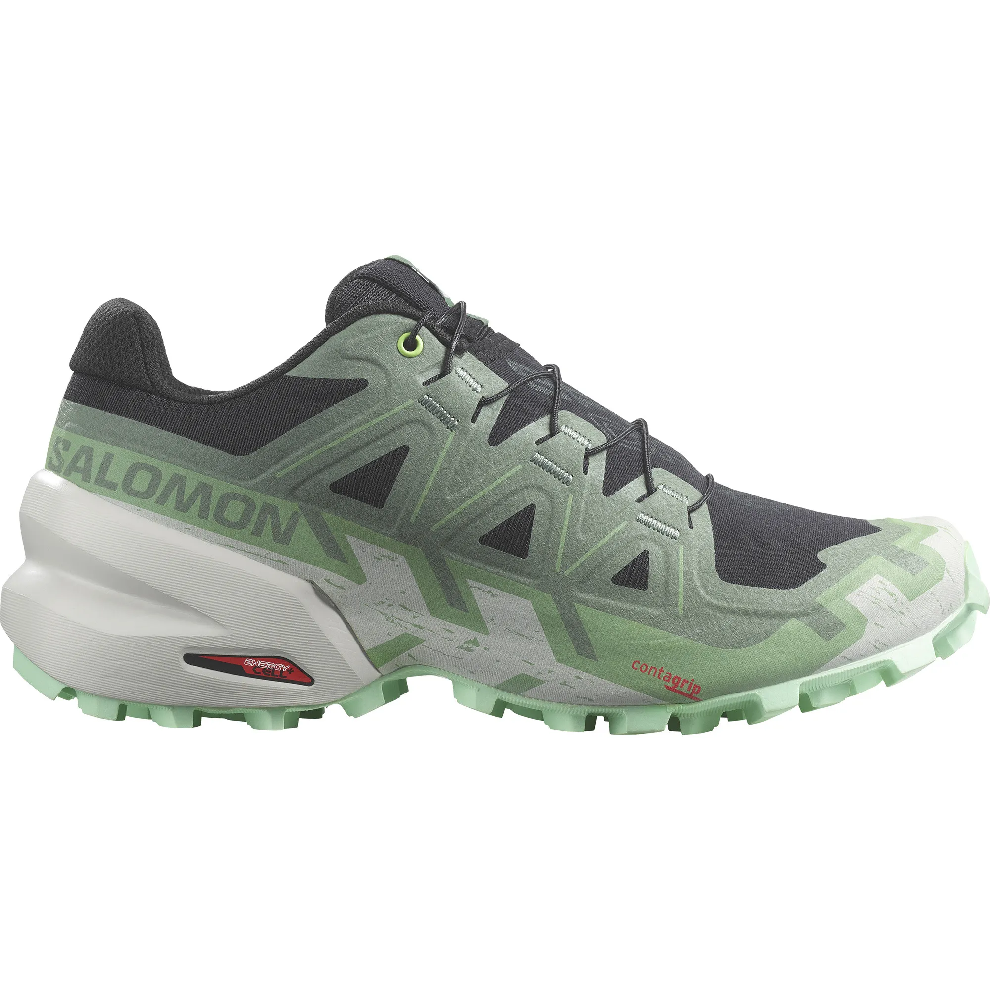 Salomon Women's Speedcross 6 Black/Laurel Wreath/Green Ash | Buy Salomon Women's Speedcross 6 Black/Laurel Wreath/Gree