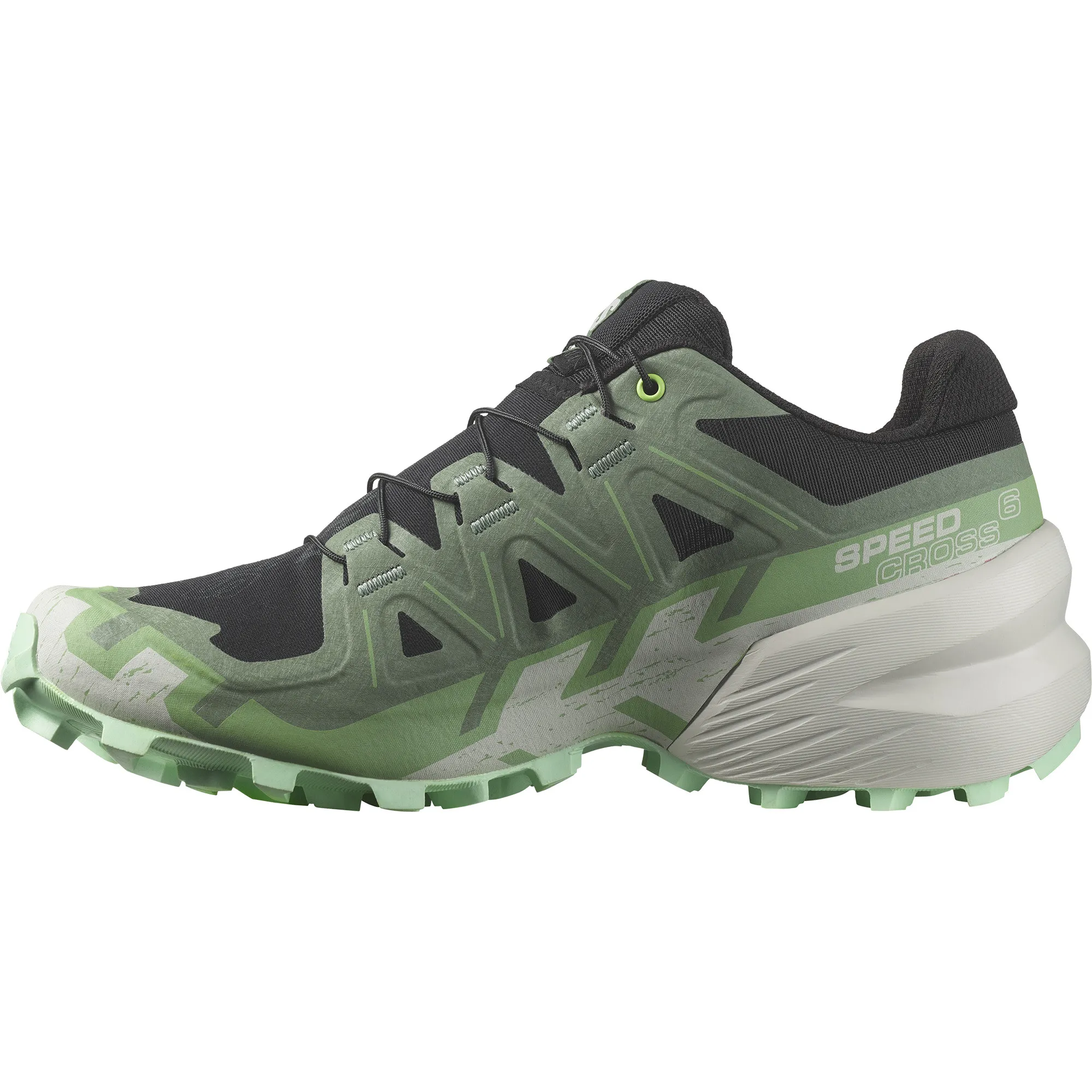 Salomon Women's Speedcross 6 Black/Laurel Wreath/Green Ash | Buy Salomon Women's Speedcross 6 Black/Laurel Wreath/Gree