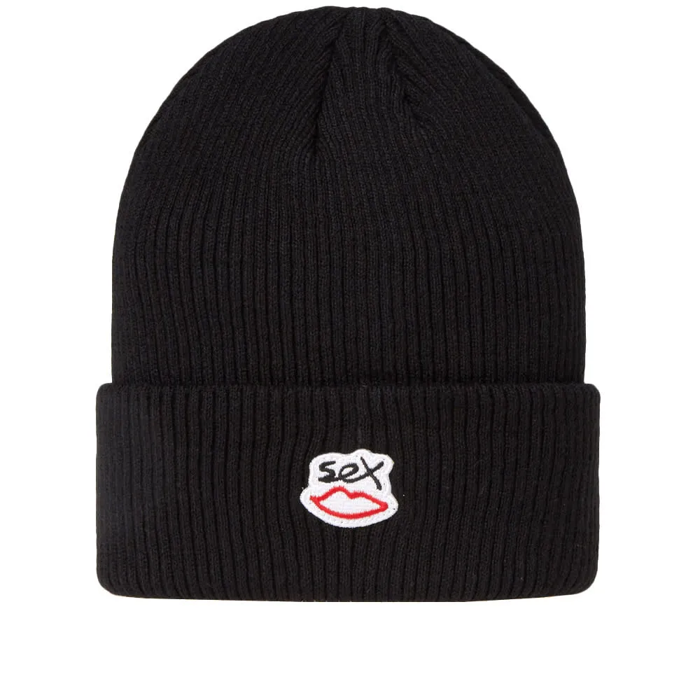 Sex Skateboards Logo BeanieBlack