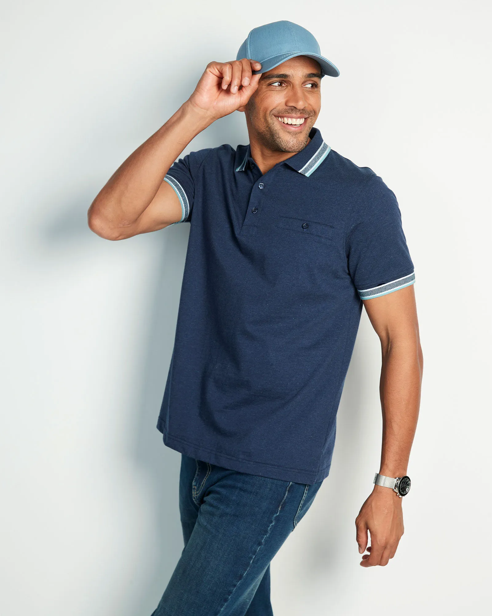 Signature Short Sleeve Pocket Polo Shirt