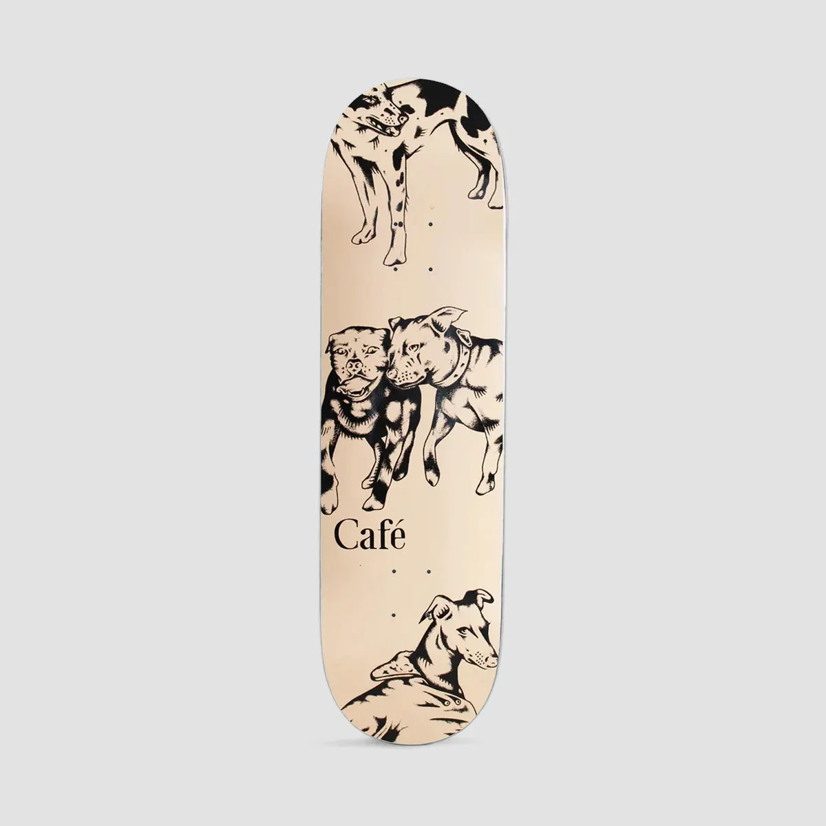 Skateboard Cafe Pooch Skateboard Deck Cream - 8.25"