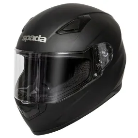 Spada Raiden Plain Helmet - Matt Black