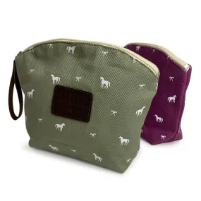 Spiced Equestrian - Pony Print Makeup Bag