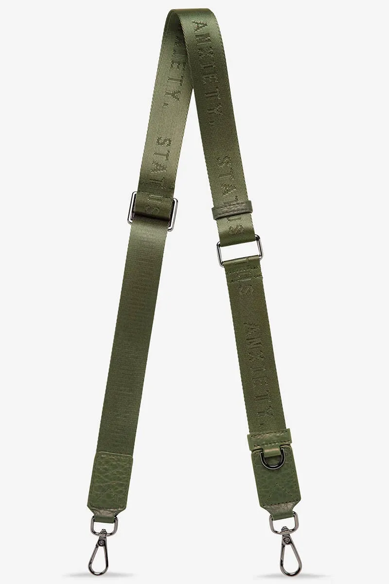 Status Anxiety Thin Bag Strap | Khaki