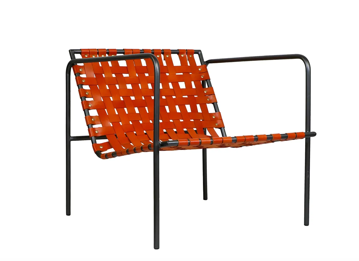 Strapped Modern Lounge Chair - Matthew Izzo Collection