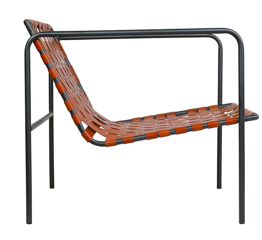 Strapped Modern Lounge Chair - Matthew Izzo Collection