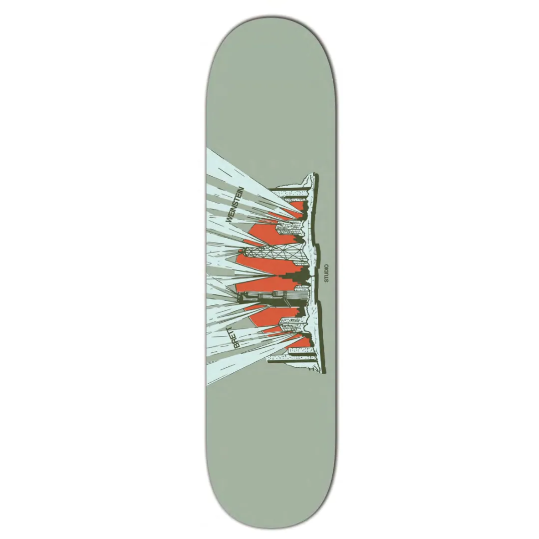 STUDIO SKATEBOARDS WEINSTEIN CHICAGO HOUSE DECK 8.375