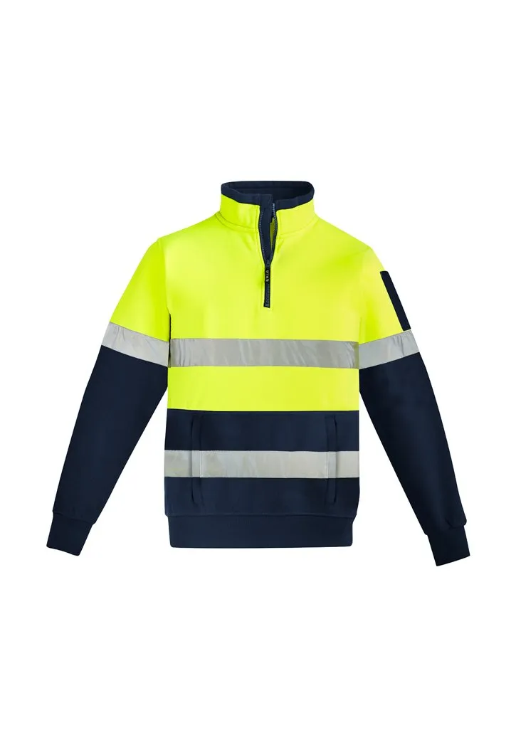 Syzmik Hi Vis Pullover Mens 1/2 Zip Hoop Taped Replaced By ZT567