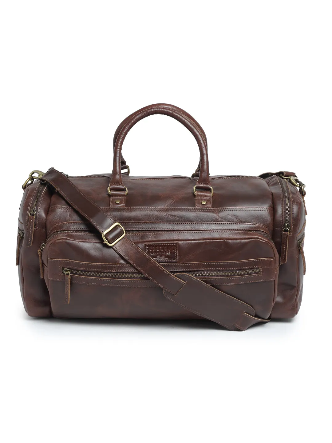 Teakwood Genuine Leather Unisex Bag - Clearance sale